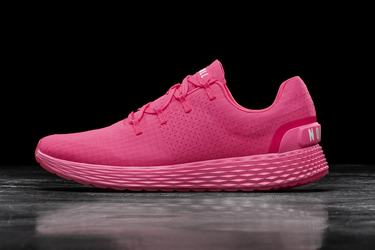 Nobull Neon Ripstop Runner Women's Running Shoes Pink | Australia (VD5961)